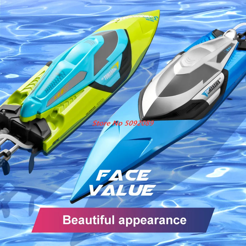 Remote Control, Capsize Reset. RC Racing Speedboat , Carry Bag