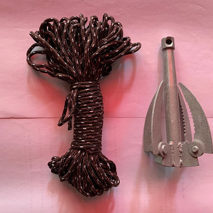 Rowing Boats Folding Anchor, Buoy Marine Rope