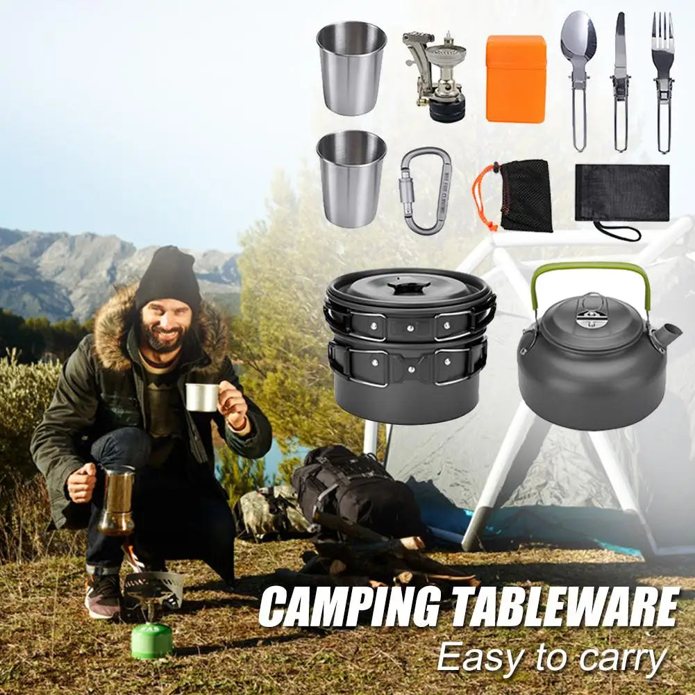 Camping  Aluminum Cookware  (Pots, Kettles, Utensils)