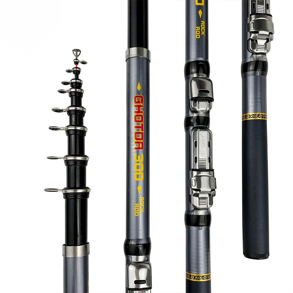 1.5-3m Telescopic Ultralight Fishing Rod-Reel