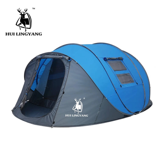 Pop up tent 6 Person waterproof camping hiking tent