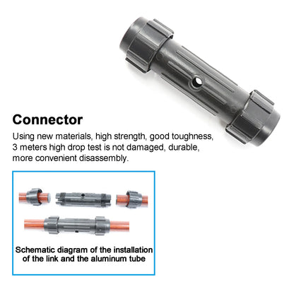 Thickened Kayak Paddle Aluminum Shaft Reinforced Blades