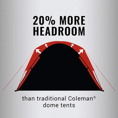 Skydome  Tent with Dark Room , 4/6/8/10 Person  Sets in 5 Minutes