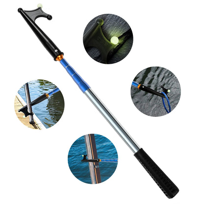 Telescoping Boat Hooks Adjustable Push Rod