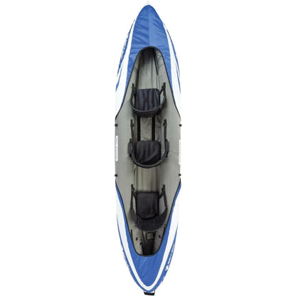 3-Person Heavy PVC Inflatable Kayak with Seats & Handles